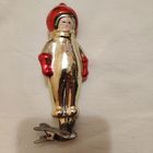 Ёлочная игрушка Космонавт СССР на прищепке 0084