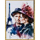 Открытка для посткроссинга чистая 10х15 см