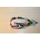 Стеклянная, ёлочная игрушка "Старик-хоттабыч", длина 10 см.