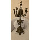 Шикарный огромный канделябр на 6 свечей бронза