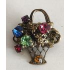 Брошь "Корзинка"