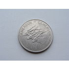 Камерун. 100 франков 1984 год  KM#17  "Африканская антилопа"  Тираж: 500.000 шт  Редкая!!!