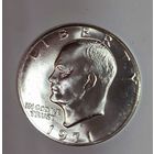 1 доллар 1971 Эйзенхауэр США. 24,59 грамм серебра! Идеальная!