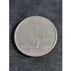 США Коннектикут 25 центов 1999  D