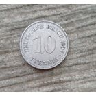 Werty71 Германия 10 пфеннигов 1907 E