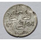 Швеция. 1 эре 1701 года.