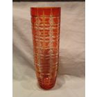 Ваза 29 см хрусталь резной СССР