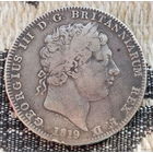 Великобритания 1 крона 1819 года, LIX. Георг III. Георгий Победоносец. Серебро 925. Сторгуй за свою цену, предложи обмен! S200