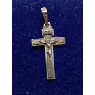 Серебряный крестик , 925 проба .
