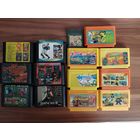 Картриджи Sega Mega Drive, NES/Famicom/Денди, Game Boy Color; одним лотом, с 1 рубля