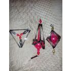 Ёлочные игрушки СССР - Спутник, Стеклярус, одним лотом