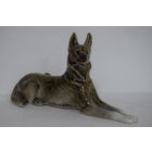 "Немецкая овчарка". ЛФЗ. Ленинградский фарфоровый завод. Статуэтка. Оригинал. Ретро СССР.