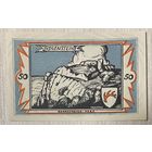 Нотгельд 50 пфеннигов 1923 год. Брауншвейг. Веймарская республика.
