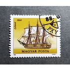Марка Венгрия 1988 год Парусник