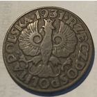 РЕСПУБЛИКА ПОЛЬША. II РЕЧЬ ПОСПОЛИТАЯ. 5 ГРОШЕЙ 1931.