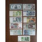 Вкладыши Наклейки Банкноты. Деньги мира Цена за один-2р