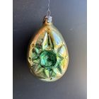 Елочная игрушка солнце СССР