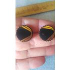 Запонки винтажные. Позолота.