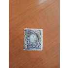 1906 Россия вертикальное верже зуб 13 1/4 герб (1-2)