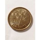 Сейшелы 5 центов 2012