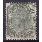 178.Aust. Великобритания. Австралийские штаты. Южная Австралия. Виктория. Стандарт. 1897 г. 3p. Mi.#73C.