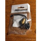 Выкл-дергалка для бра с проводом и цепочкой 270мм серебро