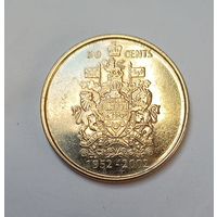 Канада 50 центов 2002 50 лет правления