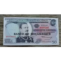 Werty71 Мозамбик 50 эскудо 1970 UNC банкнота