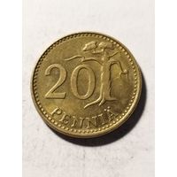 Финляндия 20 пенни 1980