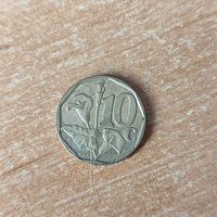 10 центов 1997 г. ЮАР