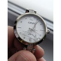 Часы женские GEYA Кварцевый механизм ремешок из нерж. стали.