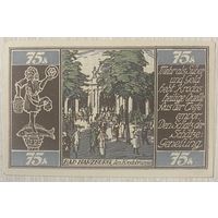Нотгельд  Брауншвейг 75 пфеннигов 1921 год. Веймарская республика.