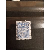 1925 Латвия Мих 105 зуб 10 герб (3-4)