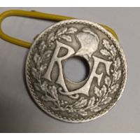 Франция 10 сантимов 1921