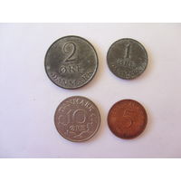 Мронеты Дании. Все одним лотом.