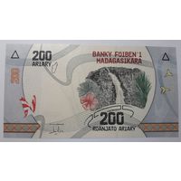 Мадагаскар, 200 ариари. Серия G. UNC.
