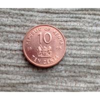 Werty71 Кения 10 центов 1995