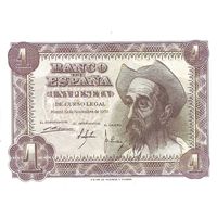 Испания 1 песо образца 1951 года UNC p139