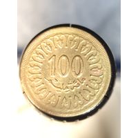 Тунис 100 миллимов 1997