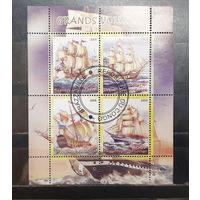 Конго. 2009 год. Флот. Парусники. Блок (926)