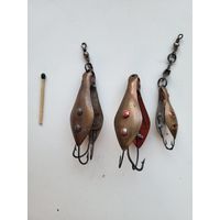 Блесна " Незацепляйка" ЛОУМП Мгинской промкомбинат (позже ПО Блесна) СССР