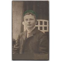 Старинная фотография на картоне