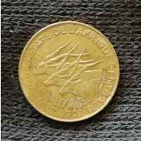 Центральная Африка (BEAC) 5 франков, 2003 г., KM# 7