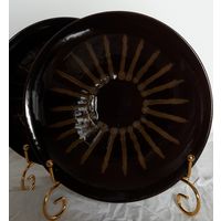 Тарелки. Обливная керамика. Две одним лотом