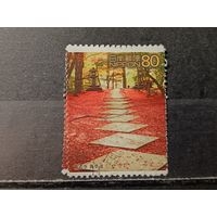 Япония, 2001. Парадная дорожка к буддийскому храму