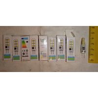 Лампочки светодиодные на 220В. 8 шт. Одним лотом. Все на фото. Внимательно прочитайте описание!