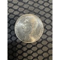 Чехословакия 50 крон 1949 год Иосиф Сталин. Серебро, UNC