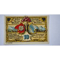 1921 год 10 пфеннигов Германия нотгельд