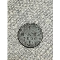 1 Пфеннинг 1806 года