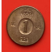 33-03 Швеция 1 эре 1965 г.
